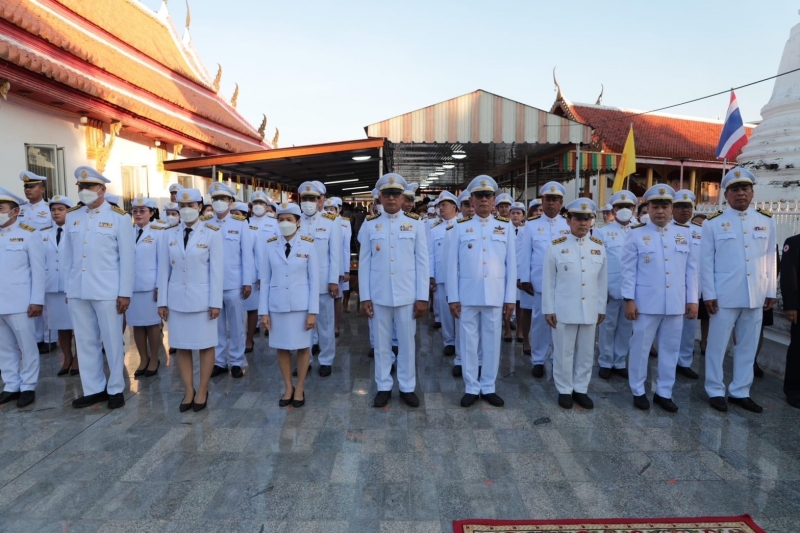 พิธีวางพวงมาลา น้อมรำลึกในพระมหากรุณาธิคุณ เนื่องในวันคล้ายวันสวรรคตพระบาทสมเด็จพระจุลจอมเกล้าเจ้าอยู่หัว รัชกาลที่ 5