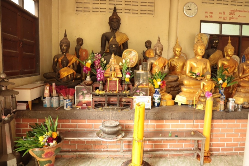 กิจกรรมสวดมนต์ ตามโครงการวัดปลอดเหล้าถาวรเฉลิมพระเกียรติฯ ในวันออกพรรษา